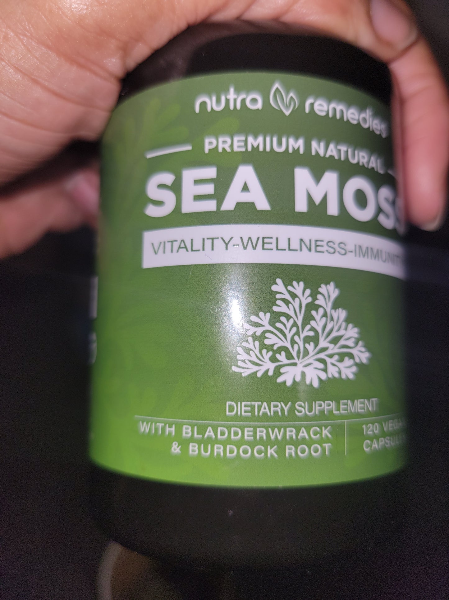 Seamoss Capsules *Max Potency* (120 Count)