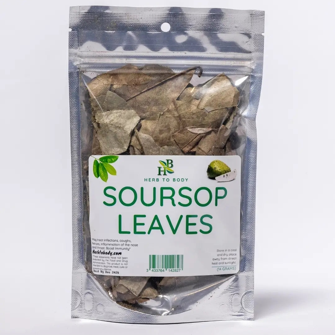 RAW* Soursop Leaves 14g (50 Count)